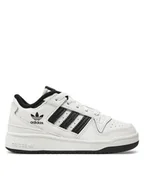 Buty dla dziewczynek - adidas Sneakersy Forum Low Cl C IH7929 Biały - miniaturka - grafika 1