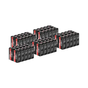 Ansmann Zestaw Baterie przemysłowe - alkaliczne - 9V - E-Block - 6LR61 - 50 szt. 1505-0001-SET2 - Baterie i akcesoria - miniaturka - grafika 1