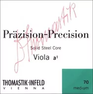 Akcesoria do instrumentów smyczkowych - Thomastik Einzelsaite für Viola 4/4 Präzision - C-Saite Vollstahlkern, Chromstahl umsponnen, stark 637814 - miniaturka - grafika 1