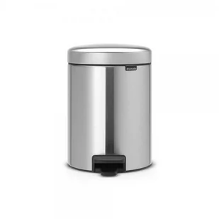 Brabantia Kosz pedałowy 5l, stal matowa - Kosze na śmieci - miniaturka - grafika 1