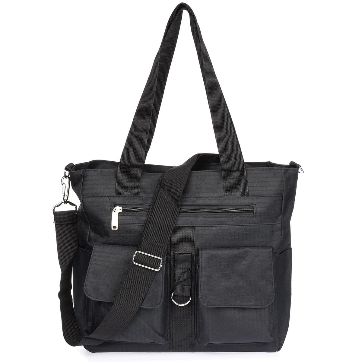 Torebka damska do pracy Bellugio- czarna