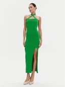 Sukienki - Silvian Heach Sukienka dzianinowa GPP25028VE Zielony Regular Fit - miniaturka - grafika 1