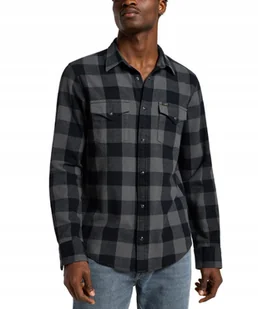 Koszula Lee CLEAN REGULAR WESTERN SHIRT 112355745 Static Grey XXL - Koszule męskie - miniaturka - grafika 1