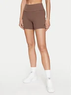 Spodenki damskie - adidas Szorty sportowe Lounge IY6742 Brązowy Slim Fit - miniaturka - grafika 1