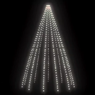 vidaXL Lampki na choinkę, 500 LED, zimne białe, 500 cm, wewn./zewn. vidaXL - Oświetlenie świąteczne - miniaturka - grafika 1