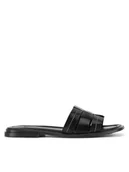 Klapki i japonki damskie - Gino Rossi Klapki POLA-25392 Czarny - miniaturka - grafika 1