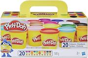 Pozostałe akcesoria dla plastyków - Hasbro Play-Doh Zestaw kolorowych tub - miniaturka - grafika 1