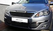 Akcesoria motoryzacyjne - PEUGEOT 308 II Listwy CHROM na GRILL atrape Tuning - miniaturka - grafika 1