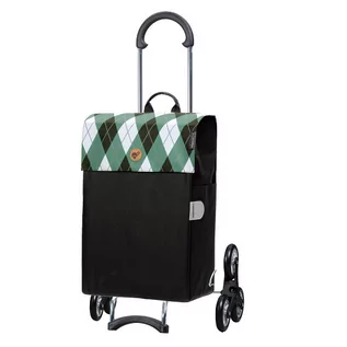 Torby i wózki na zakupy - Andersen Shopper Shopper Treppensteiger Scala Shopper Anea Wózek na zakupy 56 cm grün 119-175-50 - grafika 1