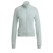 Koszulki i topy damskie - adidas dames SOFT LUX SLIM TRACK TOP, Wonder Sage, XL - miniaturka - grafika 1