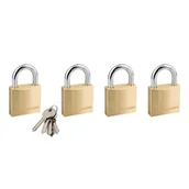 Kłódki - Kłódka pałąkowa 30 mm 4 szt. Gerda - miniaturka - grafika 1