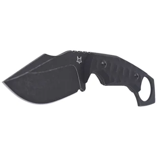 Nóż FOX Monkey Thumper Black G10, Black Stonewashed Niolox by Black Roc Knives (FX-633) - Noże - miniaturka - grafika 2