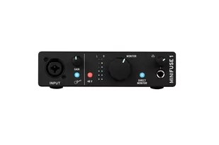 Arturia MiniFuse 1 Black - Akcesoria do nagłośnienia - miniaturka - grafika 1