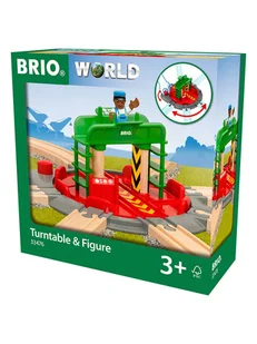 Brio Obrotnica kolejowa - 3+ - Pociągi dla dzieci - miniaturka - grafika 1