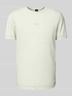Koszulki męskie - T-shirt z nadrukiem z logo model ‘Tokks’ - miniaturka - grafika 1