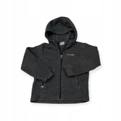 Bluzy damskie - Bluza polarowa dziewczynka rozpinana z kapturem Columbia XS 6-7 lat - miniaturka - grafika 1