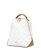 Plecaki - Puccini Plecak w kolorze białym - 20 x 27 x 13 cm - miniaturka - grafika 1