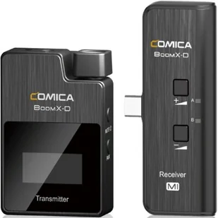 Comica Zestaw mikrofonowy Comica BoomX-D UC1 - Kamery cyfrowe - akcesoria Comica Zestaw mikrofonowy Comica BoomX-D UC1 - Kamery cyfrowe - akcesoria - miniaturka - grafika 1