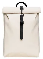 Plecaki - Plecak miejski Rains Rolltop Rucksack Mini - dune - miniaturka - grafika 1