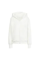 Bluzy damskie - adidas Damska bluza z kapturem dla dorosłych ALL SZN z zamkiem błyskawicznym M złamana biel - miniaturka - grafika 1
