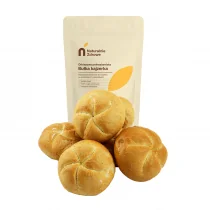 Naturalnie Zdrowe Mieszanka do wypieku bułek kajzerek 100% orkiszowa 500 g - Ciasta i półprodukty do ciast - miniaturka - grafika 1