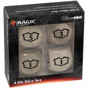 Akcesoria do gier planszowych - Magic the Gathering - White Mana - Deluxe Loyalty Dice Set Ultra-Pro - miniaturka - grafika 1