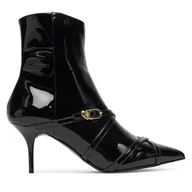 Botki damskie - Botki LOVE MOSCHINO JA21047G1NIH000 Czarny - miniaturka - grafika 1