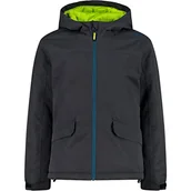 Kurtki i płaszcze dla chłopców - CMP - Kid Jacket Fix Hood, Boy, Antracite, 110 - miniaturka - grafika 1