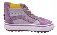 Buty dla dziewczynek - Sportowe Buty Dziecięce VANS MTE SK8-HI ZIP ROZMIAR 23.5 - miniaturka - grafika 1