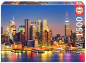 Puzzle - G3 Puzzle 1500 Manhattan nocą/Nowy Jork - miniaturka - grafika 1
