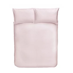 Różowa pościel z satyny bawełnianej Bianca Blush, 200x200 cm - Pościel - miniaturka - grafika 1