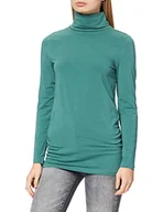 Koszulki i topy damskie - ESPRIT Maternity Damska koszulka z okrągłym dekoltem, Teal Green - 373, 44 - miniaturka - grafika 1