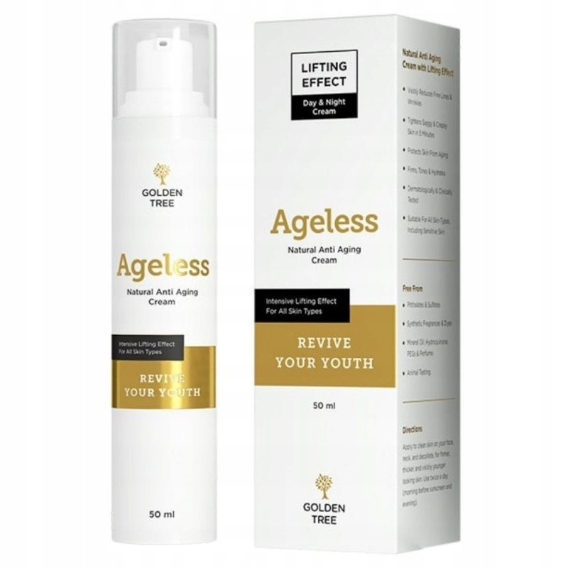 Golden Tree Ageless Przeciwstarzeniowy Krem do Twarzy 50 ml