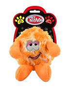 Zabawki dla psów - PET NOVA Pet Nova Potwór pluszowy pomarańczowy 11cm - miniaturka - grafika 1