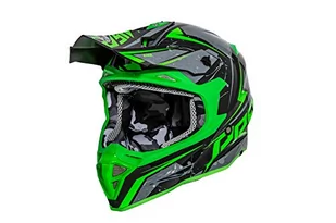PREMIER CASCO EXIGE QX7 Zielony/CZARNY,S - Kaski motocyklowe - miniaturka - grafika 1