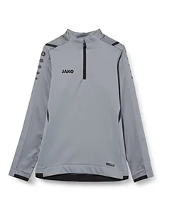 JAKO Ziptop Challenge Ziptop Challenge dziecięca kamiennoszary/czarny. 140 - Koszulki i topy damskie - miniaturka - grafika 1