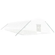 Szklarnie ogrodowe - Szklarnia ze stalową ramą, biała, 108 m², 18x6x2,85 m - miniaturka - grafika 1