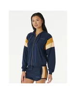 Bluzy damskie - Bluza sportowa damska RIP CURL Run Swim Surf Zip Through Ii niebieski XL - miniaturka - grafika 1