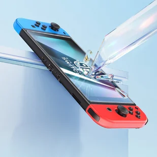 2x Szkło Hartowane + Zestaw Montażowy do Nintendo Switch 2019 - Akcesoria do Nintendo - miniaturka - grafika 5