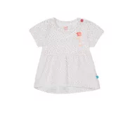 Sukienki i spódniczki dla dziewczynek - Dziewczęca sukienka z krótkim rękawem, wielokolorowy, rozmiar 68 - miniaturka - grafika 1