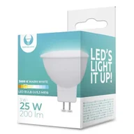 Żarówki LED - Forever Light ŻARÓWKA LED MR16 3W 12V biała ciepła RTV0600001 - miniaturka - grafika 1