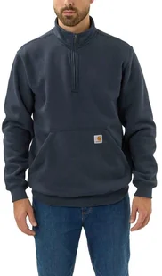 Bluza Carhartt Quarter Zip Midweight Mock New Navy - Bluzy męskie - miniaturka - grafika 1