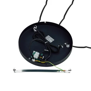 Lampa wisząca Lindby Venora, okrągła, 3-punktowa, Ø 15 cm, bambus - Lampy sufitowe - miniaturka - grafika 2