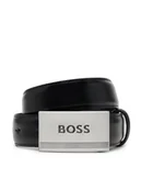Paski - BOSS Pasek J51741 M Czarny - miniaturka - grafika 1