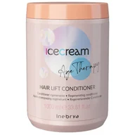 Odżywki do włosów - Inebrya Ice Cream Hair Lift, odżywka regenerująca do włosów dojrzałych, porowatych lub po zabiegach, 1000ml - miniaturka - grafika 1