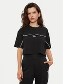 Koszulki i topy damskie - Fila T-Shirt Loobu FAW0908 Czarny Regular Fit - miniaturka - grafika 1