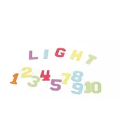 Tablice dla dzieci - Masterkidz MASTERKIDZ Przezroczyste Cyfry i Litery 38 szt STREFADZIECIAKOW.PL ME07308 - miniaturka - grafika 1