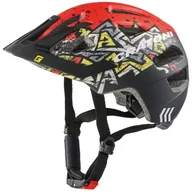 Kaski rowerowe - Dziecięcy kask rowerowy Cratoni Maxster Pro, Wild - czerwony, S/M - miniaturka - grafika 1