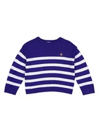 Bluzy i sweterki niemowlęce - GAP Sweter w kolorze niebieskim - miniaturka - grafika 1