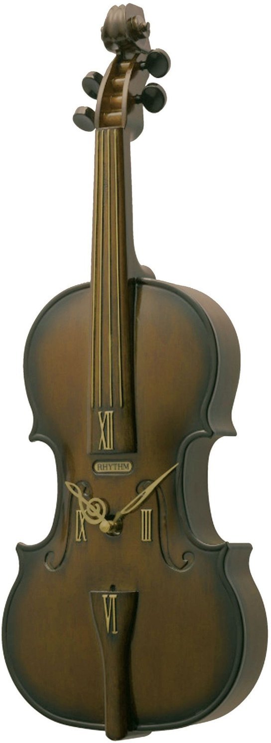 Zegar ścienny Rhythm 4MHA03WD06 melodie dla muzyka 18x49 cm .